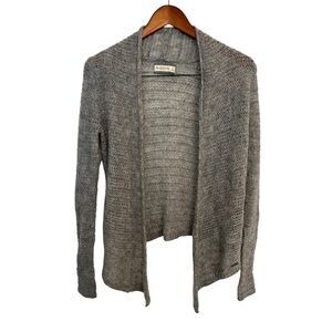 Abercrombie&Fitch Women's Gray Open-Front Sweater cardigan size small